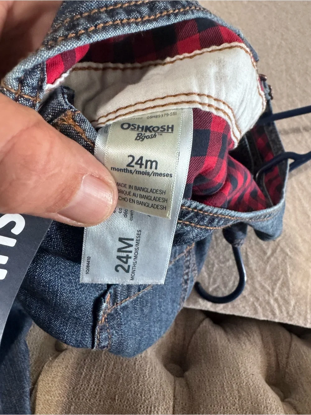 OshKosh B'gosh Indigo Denim Kids Overalls